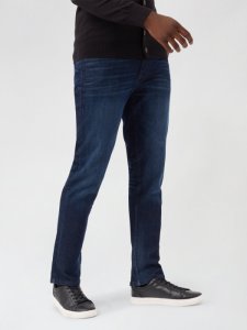 Men's Blue Slim Fit Baked Authentic Jeans - mid blue - 28S