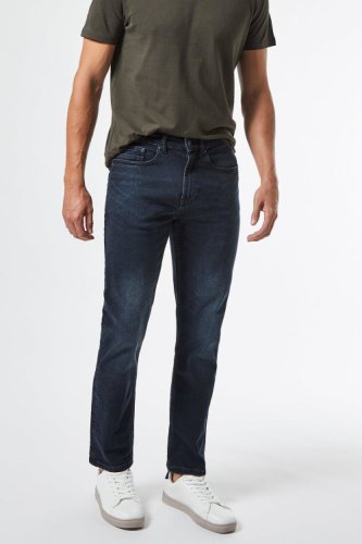 Men's Blue Overdye Slim Fit Jeans - navy - 28S