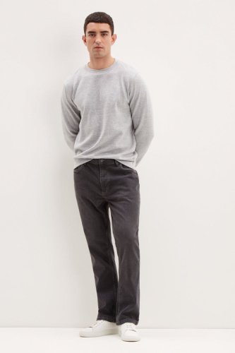 Men'S Bootcut Dark Grey Jeans - 40R