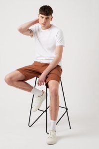 Men's Core Organic Chino Shorts - toffee - 30