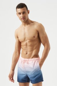 Men's Dip Dye Swim Shorts - pink - S