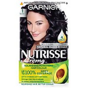 Garnier Nutrisse Permanent Hair Dye (Various Shades) - 1 Black
