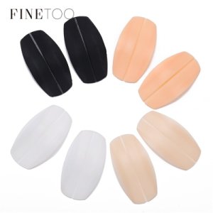 1 Pair Silicone Anti-skindding Shoulder Pads Bra Strap Protective Holder Relax Pressure Transparent Hollow Intimates Accessories