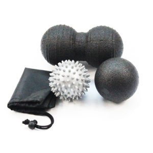 1 set Release Massage Ball Set Yoga Roller Spike Back Hand Sensory Peanut Balls Training Fitness Ball Gym Body Sport