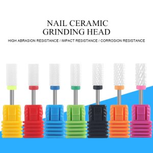 1pc Nail Ceramic Grinding head Nail Drill Bits 29 Types Nails Milling Cutters For Electric Machine Polishing Sanding Manicuring