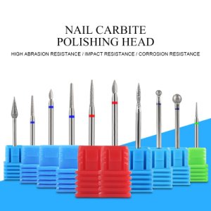 1PC Nail Drill Bits Electric Milling Cutter Carbite  Nail File Polishing Sanding Grind Pedicure Machine Nail Art Tools