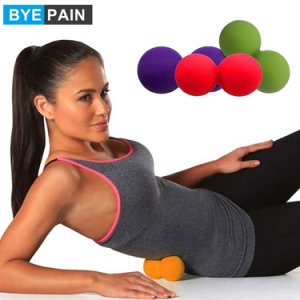 1Pcs BYEPAIN Explosion-proof Yoga Peanut ball,  Anti-Burst Non slip Ball Aerobic Gym Fitness Exercise Balance Birthing Pilates
