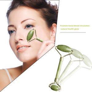 1pcs Double Head Facial Massage Roller Jade Face Slimming Body Head Neck Device Body Skin Relaxation Slimming Beauty Neck