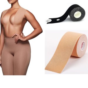 1Roll Body Invisible Nipple Cover Breast Lifting Tape Push Up Stick Up Lift Boob Tape Women Breast Silicone Breast Adhesive Bras
