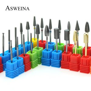 28 Types Carbide Nail Drill Bit Electric Rotary Milling Cutters Manicure Machine Drill Accessories Nail Files Nail Beauty Tools