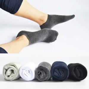 4pcs=2 Pairs/lot Spring Summer Men Cotton Ankle Socks For Men's Business Casual Solid Color Short Socks Male Sock Slippers