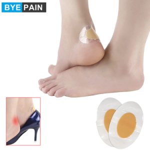 5Pcs/Set BYEPAIN Heel Blister Prevention Cushioned Blister Pads with Adhesive Foam Bandage to Prevent Heel and Toe Blister