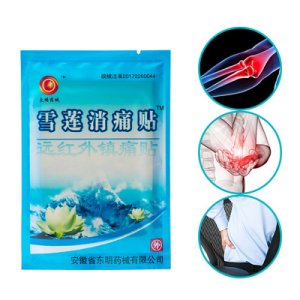 8pcs Chinese Joint Pain Relief Pain Relieving Body Massager Saussurea involucrata Extract Knee Rheumatoid Arthritis Pain Patch