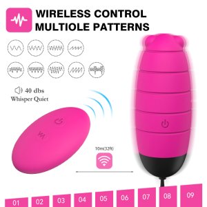9 Speeds Egg Vibrator Vagina Balls Remote Control Bullet Medical Silicone Wireless G Spot Usb Recharge Adult Sex Toys For Woman