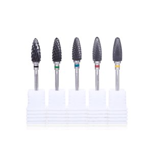 BORN PRETTY 5 Types Nail Drill Bits For Electric Nail Files Nail Drill  Ceramic Milling Cutters Pedicure Nail Art Tools
