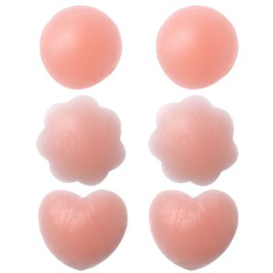 Cool Reusable Self Adhesive Silicone Breast Nipple Cover Bra Pad Invisible Petals Pasties Women Accessories Lingerie Stickers