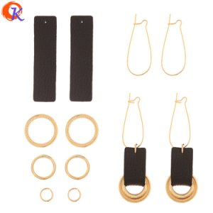 Cordial Design 1Set Jewelry Accessories Pack/Genuine Leather/Jewelry Findings/Hand Made/DIY Earrings Making/Drop Earrings Set