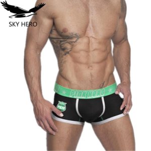 Cotton Mens Underwear Boxers Pour Homme Breathable Boxershorts Male Sexy Boxer for Man Men Brand Men's Underpants Mesh Clothing