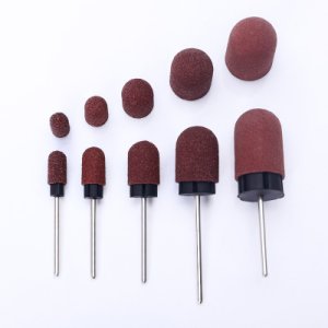 Dedicated Sanding Nail Grinding Head Polishing Sand Caps Nail Art Drill Multi Size Electric Pedicure Nail Art  Tool 5pcs