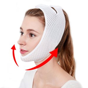 Face Slim V-Line Lift Up Mask Cheek Chin Neck Slimming Thin Belt Strap Delicate Face Thin Face Mask Slimming Bandage