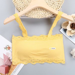 Fashion Female Lingerie Women Stretch Bras Lace Sling Tube Top Sexy Padded Bras