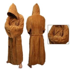 Flannel Robe Male with Hooded Thick Star Wars Dressing Gown Jedi Empire Men's Bathrobe Winter Long Robe Mens Bath Robe Pajamas