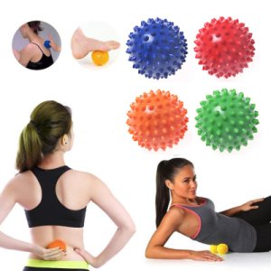 Foot Massage Ball Orthopedic Training Tools Physiotherapy Ball Foot Brace with Spiky Massage Ball Foot Care Pedicure Tool