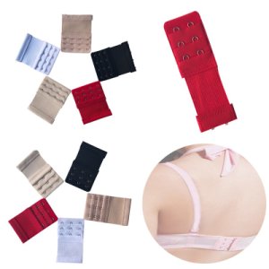 For Women Bra Extension Strap Popular 2/3/4Hooks Bra Extender 1PC Underwear Accessories Belt Buckle Adjustable Elastic