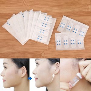 Hot Sale! 42pcs Lift Face Sticker Thin Face Stick Face Artifact Invisible Sticker Lift Chin Medical Tape Makeup Face Lift Tools