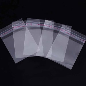 KISSWIFE Hot sell 200 Pcs/Lot Resealable Cellophane OPP Poly Bags Clear Self Adhesive Seal Plastic Bags 7cm*5cm