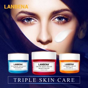 LANBENA Whitening Cream Skin Care Hyaluronic Acid  Facial Cream Strong Effect Anti Wrinkle Moisturizing Acne Treatment Nourish