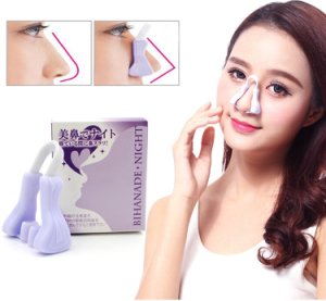 Magic Nose Shaping Shaper Lifting Bridge Silicone Nose Clips Straightening Beauty Clip Face Lift Nose Up Facial Clipper Tool