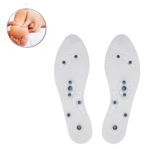 Magnetic Therapy Silicone Insoles Transparent Slimming Insole Massage Foot Care Shoe Pad Sole Unisex
