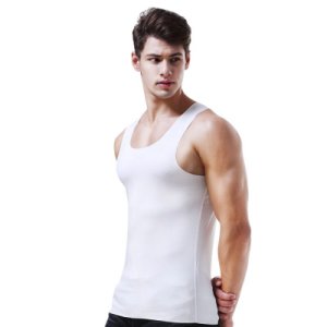 Men Undershirts Comfy Fitness Undershirts High Quality Elastic Basic O Neck Sleeveless Male Tank Tops 2020