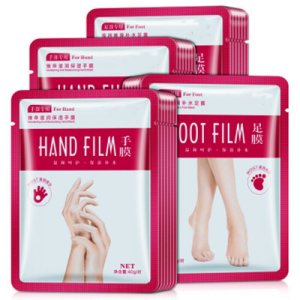 Moisturizing Hand and Foot Mask Hyaluronic Aicd Hand Patch Remove Dead Skin Hand and Foot Skin Anti-Drying Exfoliating