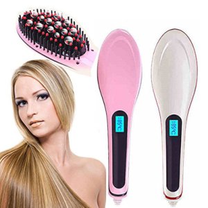 New Arrival Temperature Control Ceramic Anion Hair Comb Perm Straightener Hair Electric Straightener Hair Comb