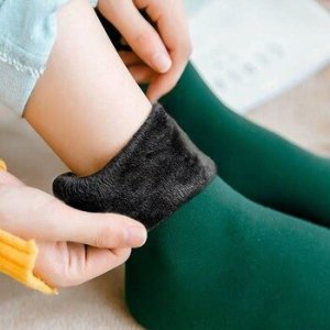 New Snow Socks Thickened and Plush Strong Breathable and Elastic Women's Warm Autumn and Winter Versatile Middle Sleeve Socks