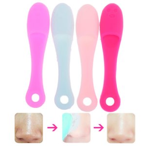 New1PC Soft Beauty Puff Face Wash Clean Brush Face Soft Silicone Skin Care Tools Face Pore Deep Cleaner Nose Blackhead Removal