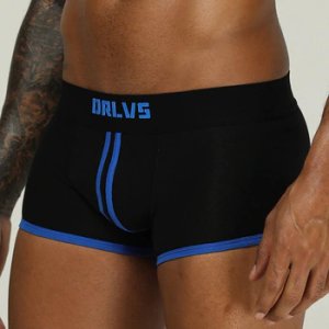 ORLVS Brand male underwear sexy gay boxer men cueca tanga boxer para hombre male panties boxer shorts men calzoncillo pink hero