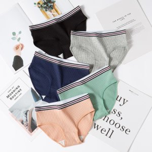Panties for women cotton female underwear ladies sexy lingerie gril underpants solid color briefs women's panty
