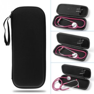 Portable Medical Multifunctional Stethoscope EVA Zipper Storage Box Carry Case Bag Box