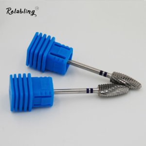 Rolabling 5PCS Nail Drill Bit Electric Drilling Machine Gel Polish Removal Accessories Milling Cutter For Manicure Pedicure Tool