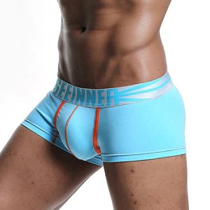 Seeinner Brand Underwear Men Boxers Shorts Digital print Men Sexy Cueca Boxer Cotton fashion U convex pouch male gay underpants