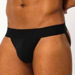 Sexy Gay Men Underwear Male Lingerie Jockstrap G String Thongs Mens Underpants Pure Cotton Solid Briefs Panties Jock Strap BP.01