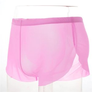 Sexy Mens Low waist Pajama Shorts Ultra-thin transparent Sleeping Bottom Male Mesh Homewear Casual Sleep Bottoms 6 colors