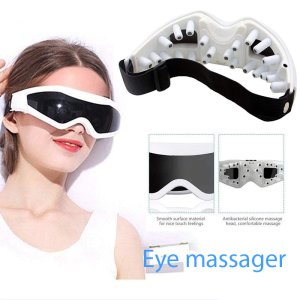 Smart Electric Vibration Eye Massager Eye Care Device Wrinkle Fatigue Relieve Vibration Massage Hot Compress Therapy Relax Care