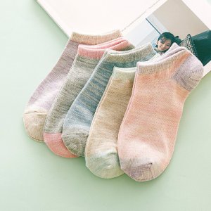Spring Summer comfortable Invisible Korean  Boat Socks Woman Cotton Woman girl boy slipper casual hosiery 4pair=8pcs ws110
