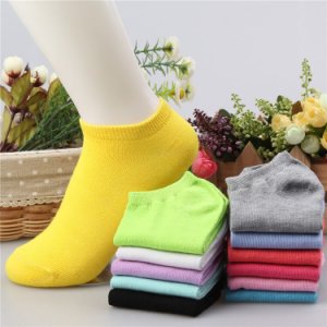Summer Autumn Candy Color Women Short Ankle Boat Socks Low Cut Soft Cotton Breathable Thin Ankle Sock Accessories