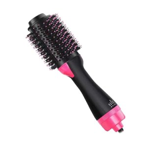 Two-In-One Hair Comb Infrared Negative Ion Hot Air Combing Straight Dual-Purpose Hair Dryer Modeling Comb