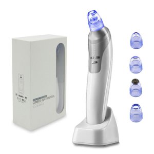 USB Rechargeable Vacuum Suction Blackhead Remover Facial Vacuum Pore Cleaner Nose Acne Facial Skin Care Device